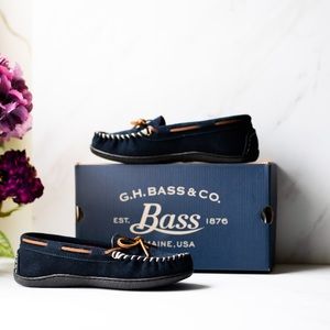 Bass Jov Navy Loafers